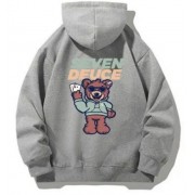 72 Teddy Hoodie grey