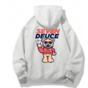 72 Teddy Hoodie light grey