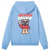 72 Teddy Hoodie blue